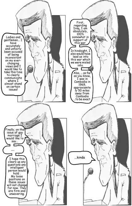 John Kerry Comic.
